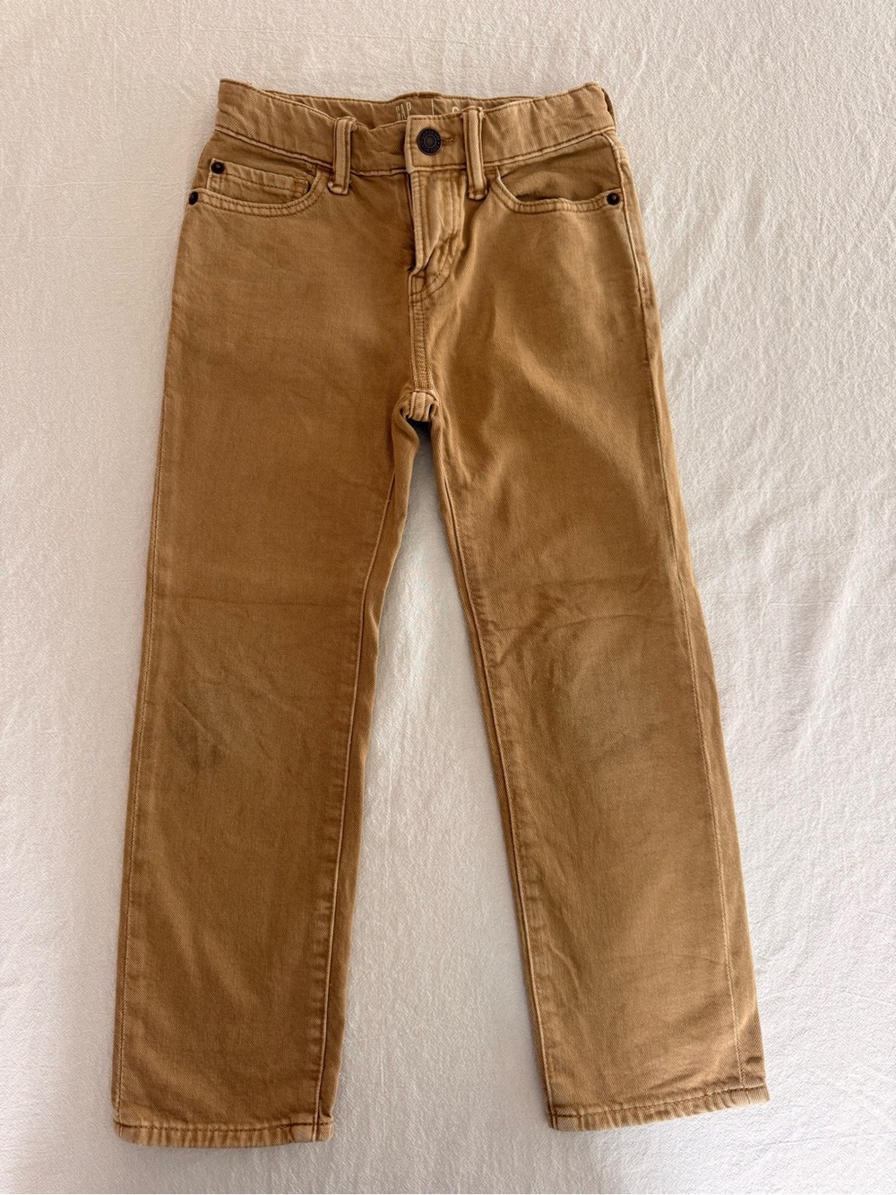 Gap Boys Tan Straight-Leg Pants